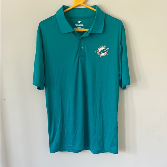Fanatics Blue Polo Shirt with Collars and Short Sleeves - Picture 1 of 4